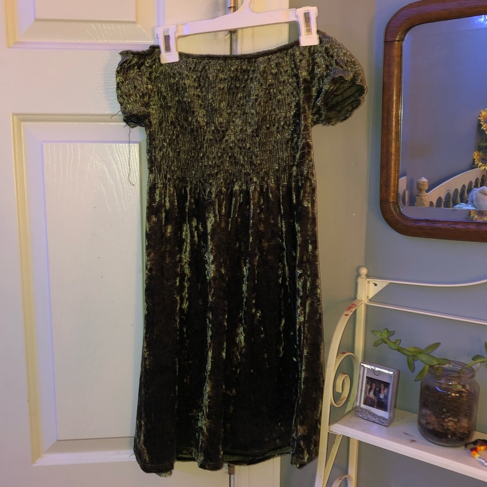 Off the shoulder dress